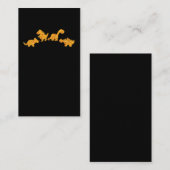 Funny Chicken Nuggets Dino Food Dinosaur Lover Visitekaartje (Voorkant / Achterkant)