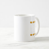 Funny Chicken Nuggets Nugs Not Drugs Love Chicken Koffiemok (Voorkant rechts)