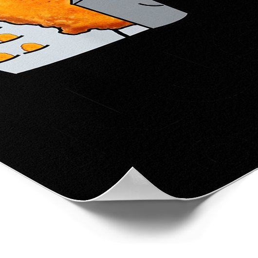 Funny Chicken Nuggets - Nugs Not Drugs  Poster (Hoek)