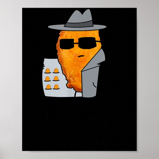 Funny Chicken Nuggets - Nugs Not Drugs  Poster (Voorkant)