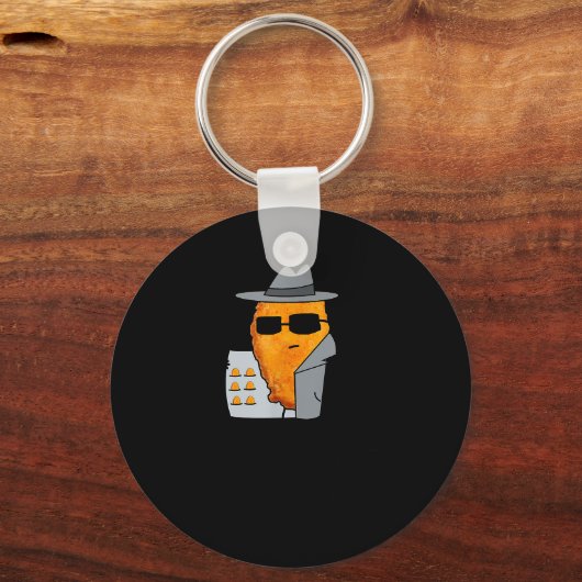 Funny Chicken Nuggets - Nugs Not Drugs  Sleutelhanger (Voorkant)