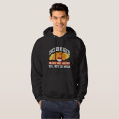 Funny Chicken Nuggets Sarcastic Fried Chicken Love Hoodie (Voorkant volledig)