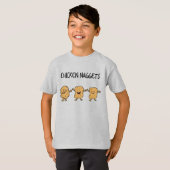 Funny Chicken Nuggets T-shirt (Voorkant volledig)