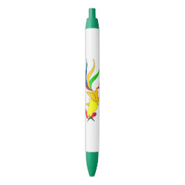Funny Chicken Pen met Colorful Running Chicken