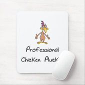 Funny Chicken Plucker Muismat. Muismat (Met muis)