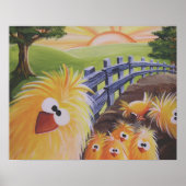Funny Chicken Poster 16x20 (Voorkant)