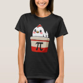 Funny Chicken Pot Pi Shirt Day Pie Math Lover Geek (Voorkant)