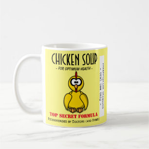 Funny Chicken Soup Mug Koffiemok