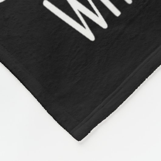 Funny Chicken Stop Asking Why I Crazy Chickens Fleece Deken (Hoek)