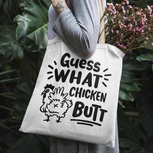 Funny Chicken Tote Bag