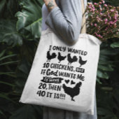 Funny Chicken Tote Bag