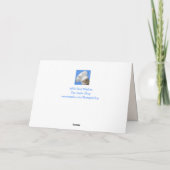 Funny Chicken Vijftig en Fabulous Birthday Kaart (Achterkant)