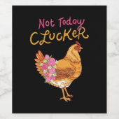 Funny Chicken Wijn Etiket (Enkel label)