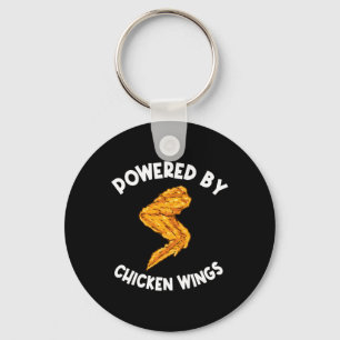 Funny Chicken Wings Apparel Fast Food Hot Wing Sleutelhanger