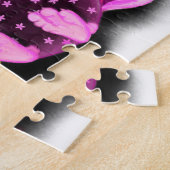 Funny Chickens wachtende eieren op kraag - vun tek Legpuzzel (Zijkant)