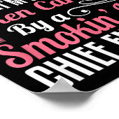 Funny Chief Engineer Wife Girlfriend Maritime Vale Poster (Hoek)