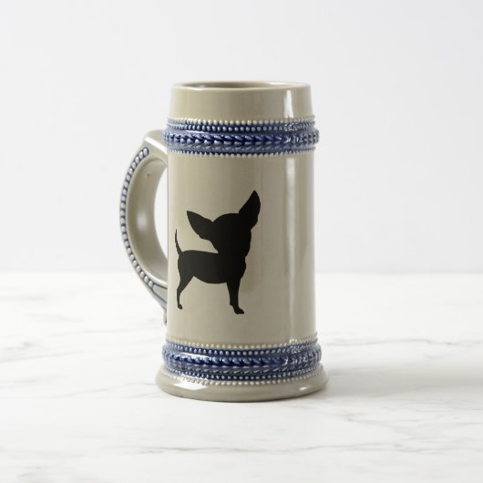 Funny Chihuahua Bierpul (Voorkant links)