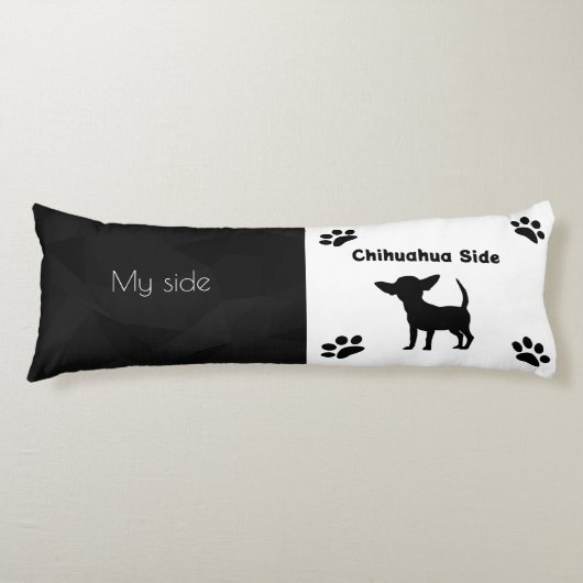 Funny Chihuahua Body Pillow Lichaamskussen (Voorkant)