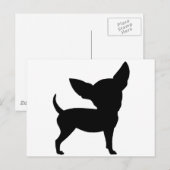 Funny Chihuahua Briefkaart (Voorkant / Achterkant)
