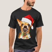 Funny Chihuahua Christmas Shirt For Dog Lovers Wom (Voorkant)