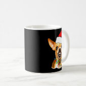 Funny Chihuahua Christmas Shirt For Dog Lovers Wom Koffiemok (Voorkant rechts)