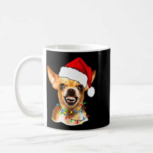 Funny Chihuahua Christmas Shirt For Dog Lovers Wom Koffiemok (Links)