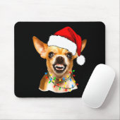 Funny Chihuahua Christmas Shirt For Dog Lovers Wom Muismat (Met muis)