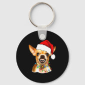 Funny Chihuahua Christmas Shirt For Dog Lovers Wom Sleutelhanger (Voorkant)