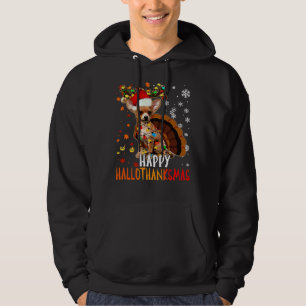 Funny Chihuahua Dog Happy Hoodie