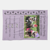 Funny Chihuahua Dog Quotes Kitchen Towel Theedoek (Horizontaal)