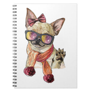Funny Chihuahua Dog sublimatie Notitieboek