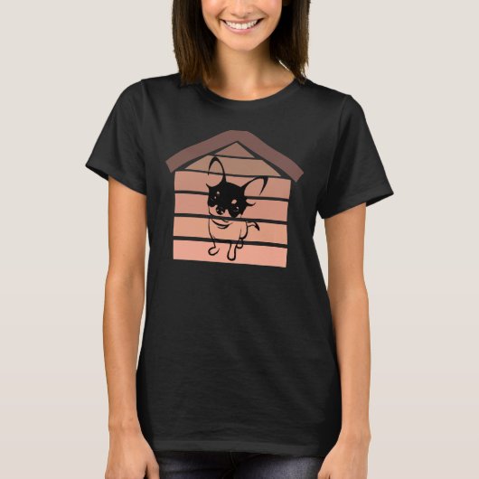 Funny Chihuahua Dog T-shirt (Voorkant)