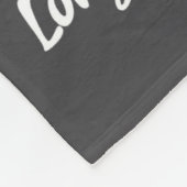 Funny Chihuahua Just A Girl Fleece Deken (Hoek)