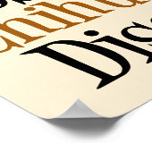 Funny Chihuauhua Cute Poster (Hoek)