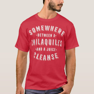Funny Chilaquiles en een Juice Cleice Tortilla Veg T-shirt