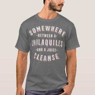 Funny Chilaquiles en een Juice Cleice Tortilla Veg T-shirt