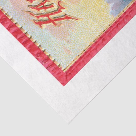 Funny  Child en Halloween Pumpkins Tissuepapier (Detail)