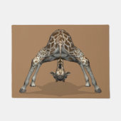 Funny Childish Giraffe Deurmat (Voorkant)
