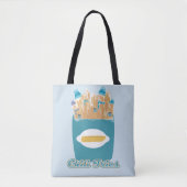 Funny Chili Fries Gekke Cartoon Pun Tote Bag (Voorkant)