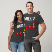 Funny Chili Pepper Hot Habanero Sauce Milk T-shirt (Unisex)