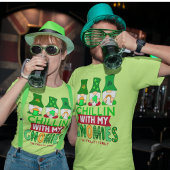 Funny Chillin met Gnomies St Paddys Day Unisex T-shirt
