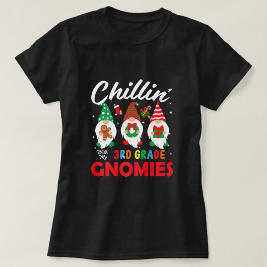 Funny Chillin' met mijn docenten van de 3de klas T-shirt (Design voorkant)
