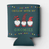 Funny Chillin' met mijn Gnomen-kerstgeweer | Blikjeskoeler (Achterkant)