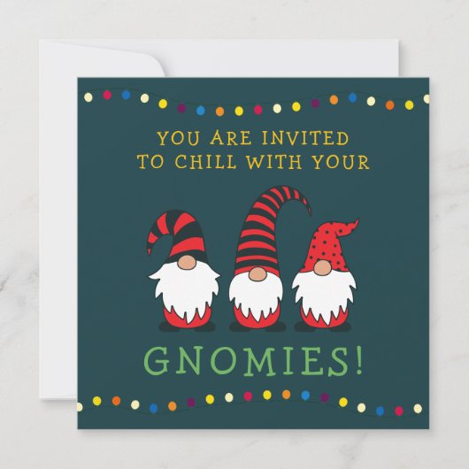 Funny Chillin' met mijn Gnomen-kerstgeweer | in Kaart (Voorkant)