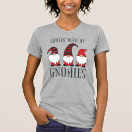 Funny Chillin' met mijn Gnomen-kerstgeweer | T-shirt