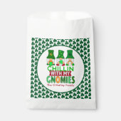 Funny Chillin met mijn Gnomies St Patricks Day Bedankzakje (Voorkant)