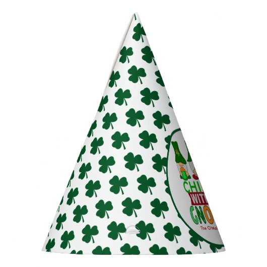 Funny Chillin met mijn Gnomies St Patricks Day Feesthoedjes (Links)