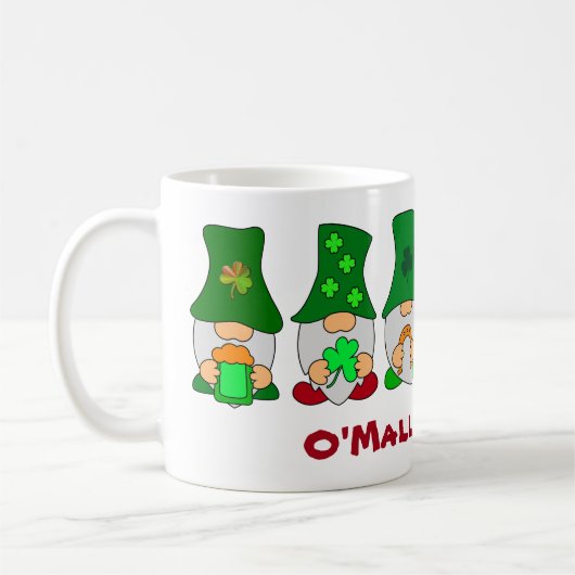 Funny Chillin met mijn Gnomies St Patricks Day Koffiemok (Links)