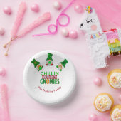 Funny Chillin met mijn Gnomies St Patricks Day Papieren Kommen (Feest)