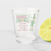 Funny Chillin met mijn Gnomies St Patricks Day Shot Glas (Achterkant)